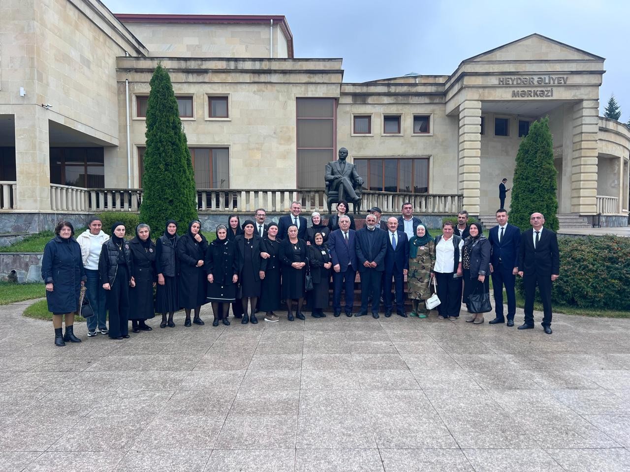 Zaqatalada şəhidlərimizin əziz xatirəsi yad edildi - FOTOLAR