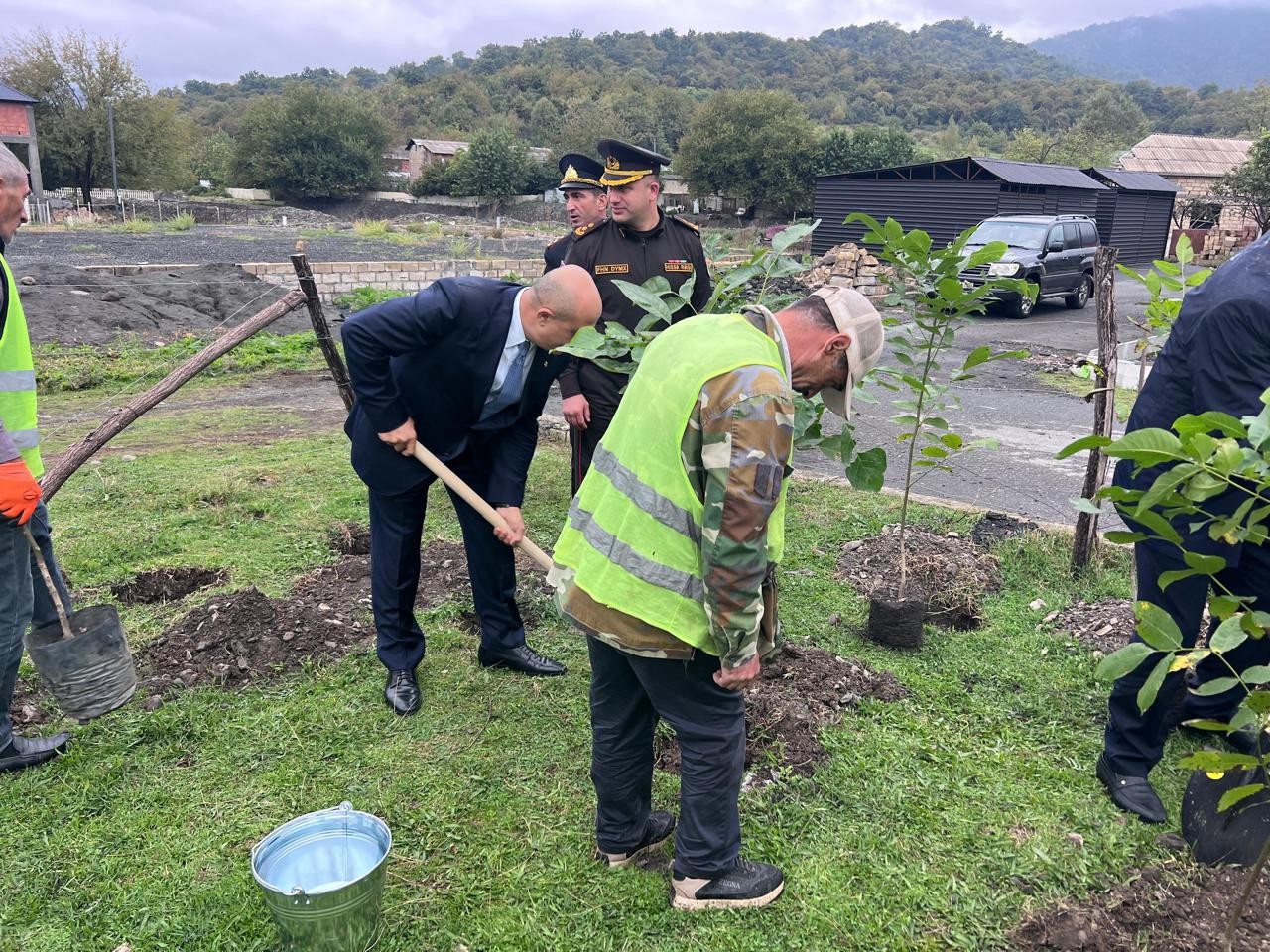 Zaqatalada şəhidlərimizin əziz xatirəsi yad edildi - FOTOLAR