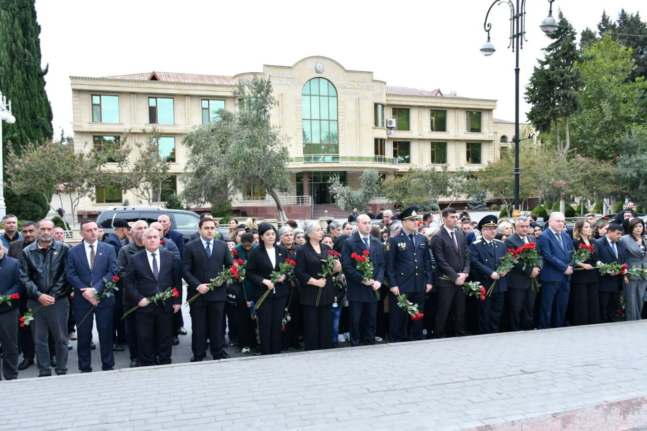 Abşeron rayonunda “27 sentyabr - Anım Günü” qeyd edilib - FOTOLAR