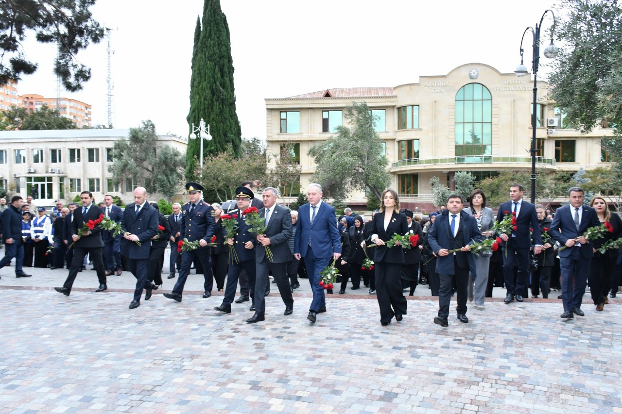 Abşeron rayonunda “27 sentyabr - Anım Günü” qeyd edilib - FOTOLAR