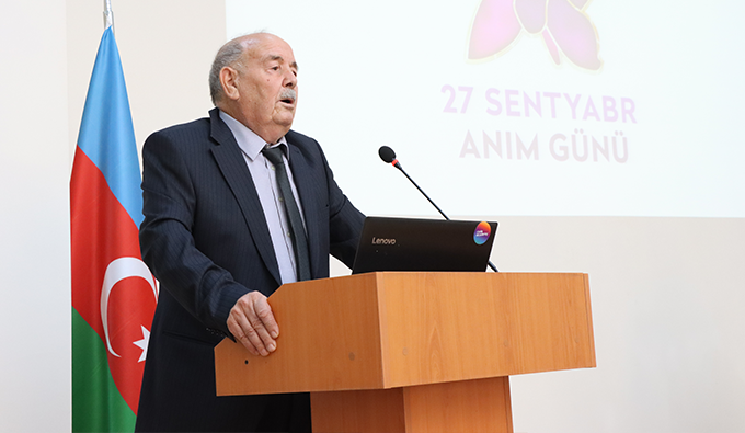 “27 sentyabr – Xatirədən Gələcəyə” adlı tədbir keçirilib - FOTO