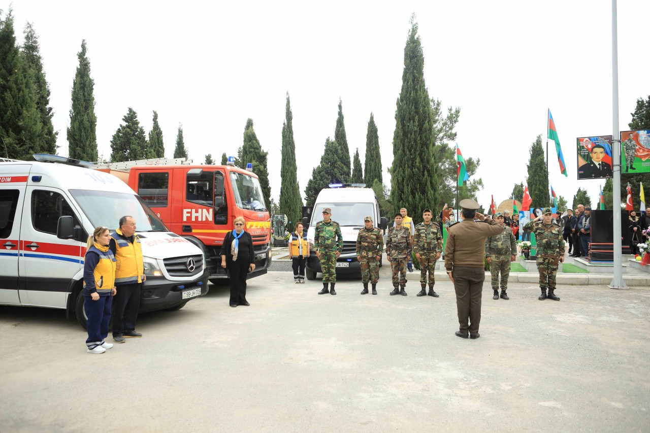 Gəncədə Anım Günü ilə əlaqədar ümumşəhər tədbiri keçirilib - FOTOLAR