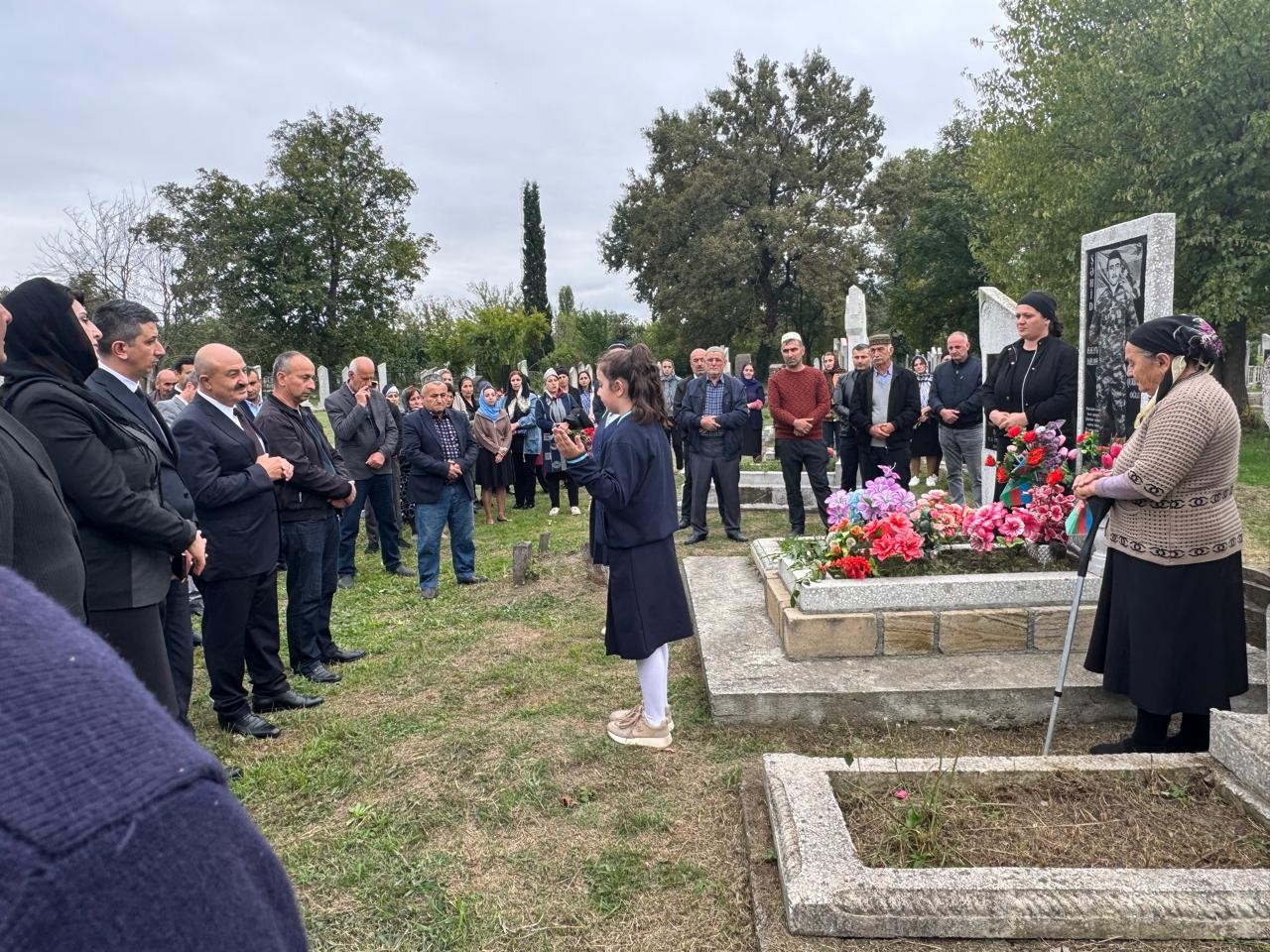 Zaqatalada şəhidlərimizin əziz xatirəsi yad olunub - FOTOLAR