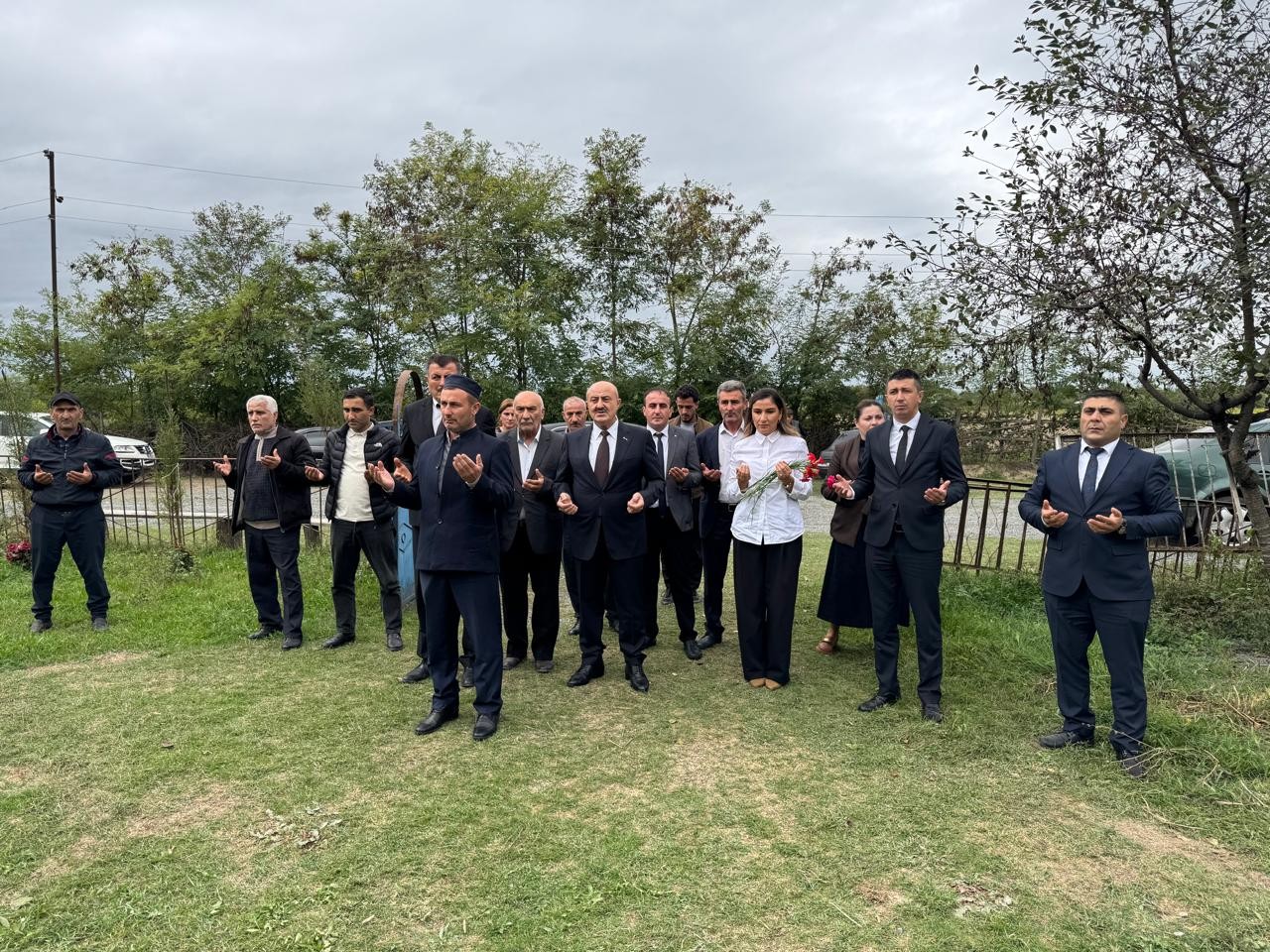 Zaqatalada şəhidlərimizin əziz xatirəsi yad olunub - FOTOLAR