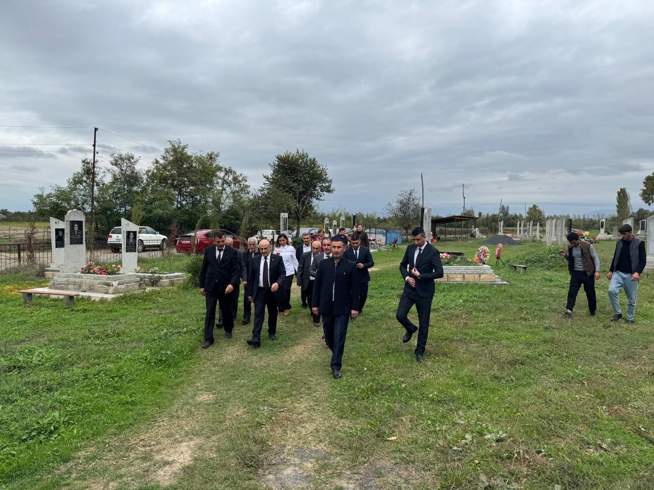 Zaqatalada şəhidlərimizin əziz xatirəsi yad olunub - FOTOLAR