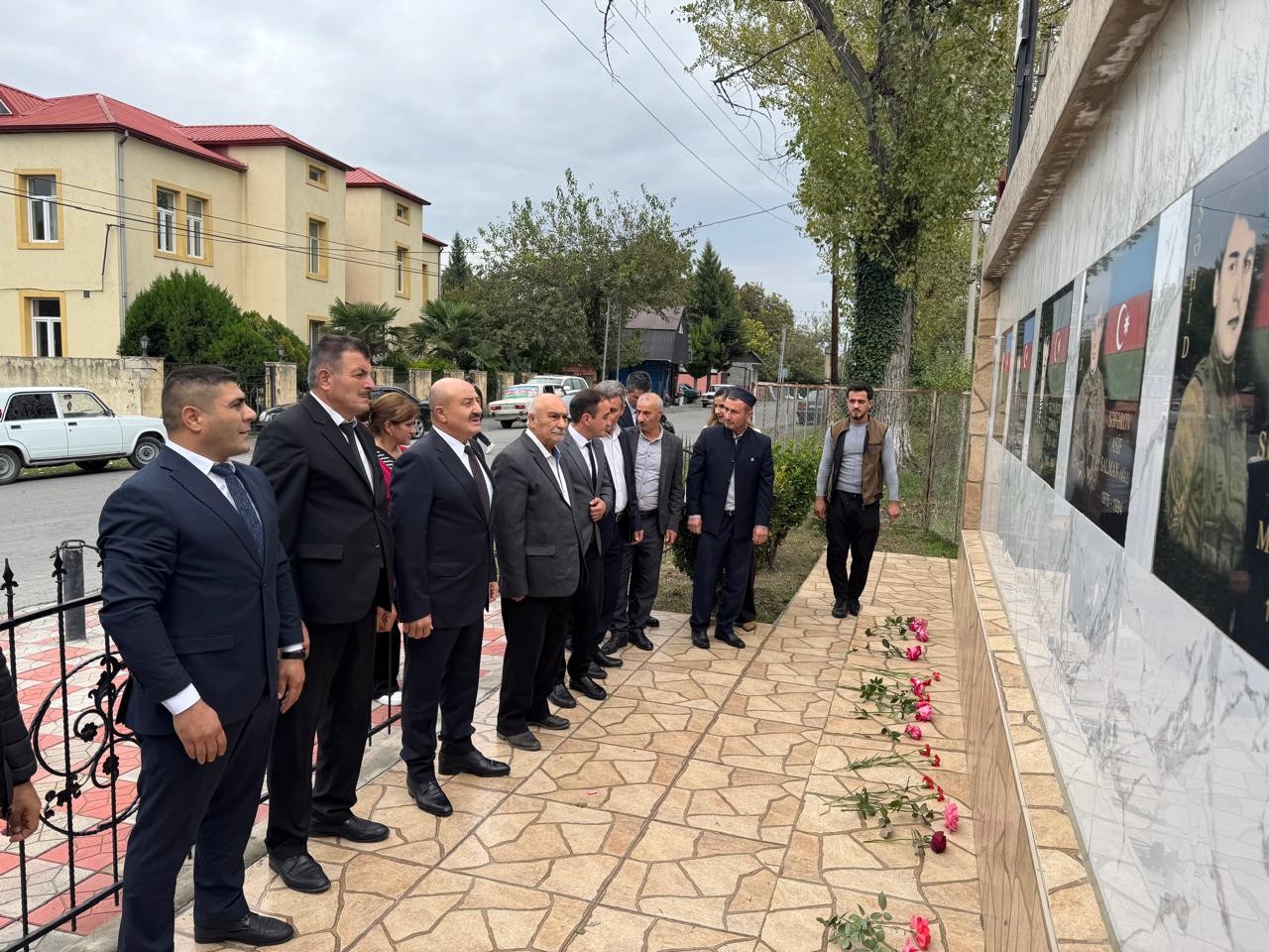 Zaqatalada şəhidlərimizin əziz xatirəsi yad olunub - FOTOLAR