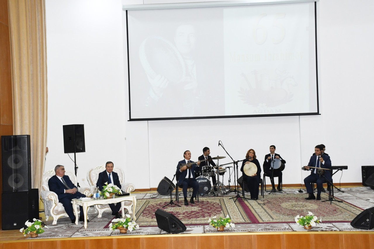 Ağdamda xalq artisti Mənsum İbrahimovun 65 illik yubileyi qeyd edildi - FOTOLAR