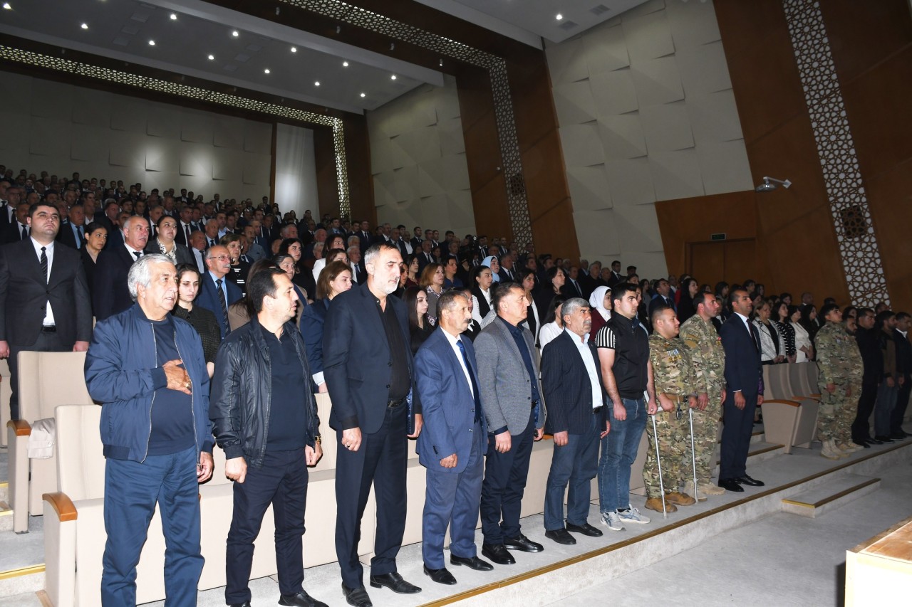 Ağdamda xalq artisti Mənsum İbrahimovun 65 illik yubileyi qeyd edildi - FOTOLAR