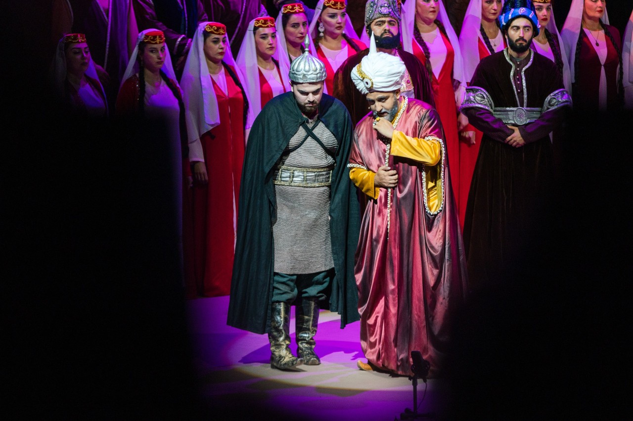 Üzeyir Hacıbəyli festivalının təntənəli bağlanış mərasimi keçirilib - FOTOLAR