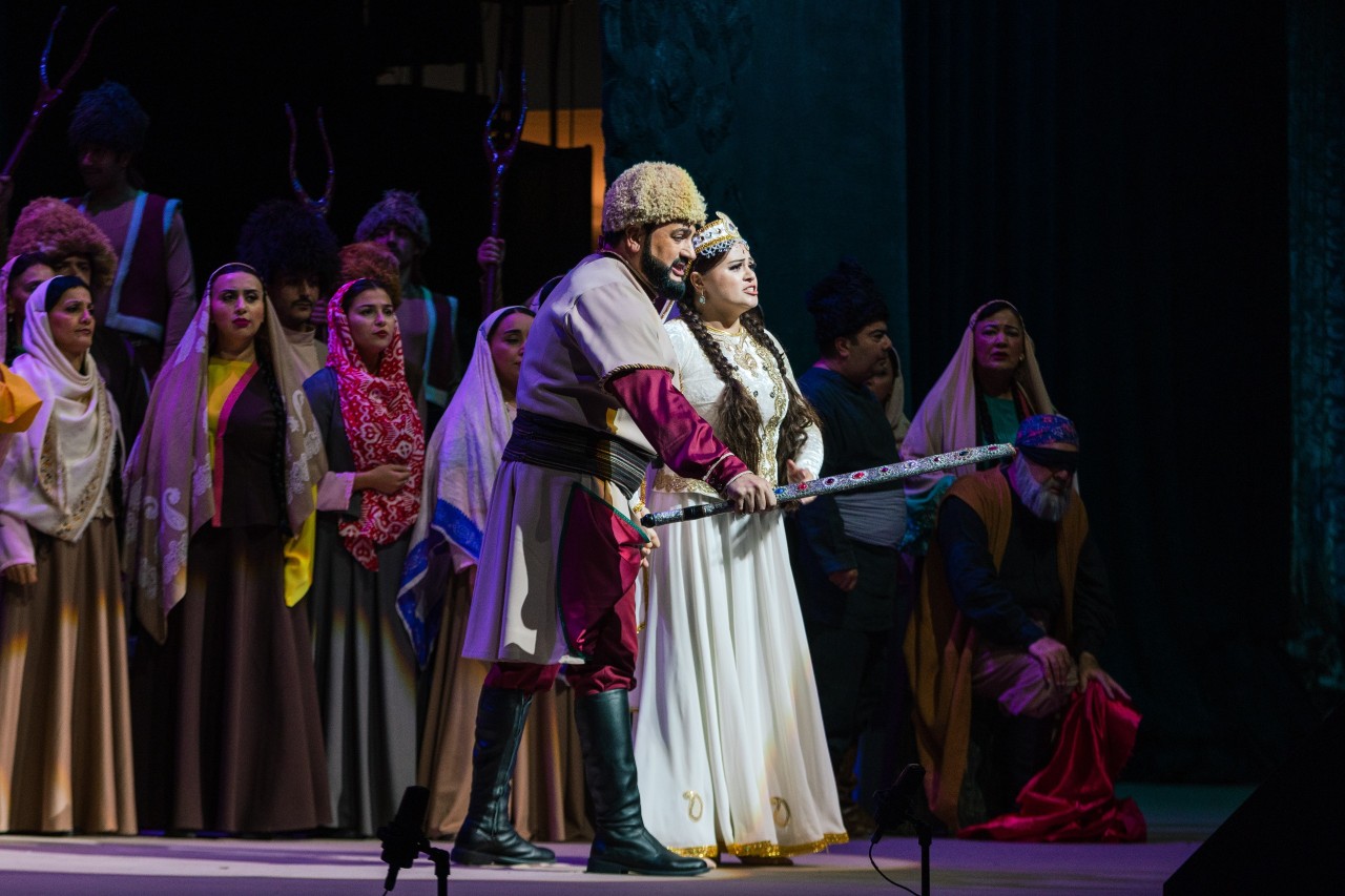 Üzeyir Hacıbəyli festivalının təntənəli bağlanış mərasimi keçirilib - FOTOLAR