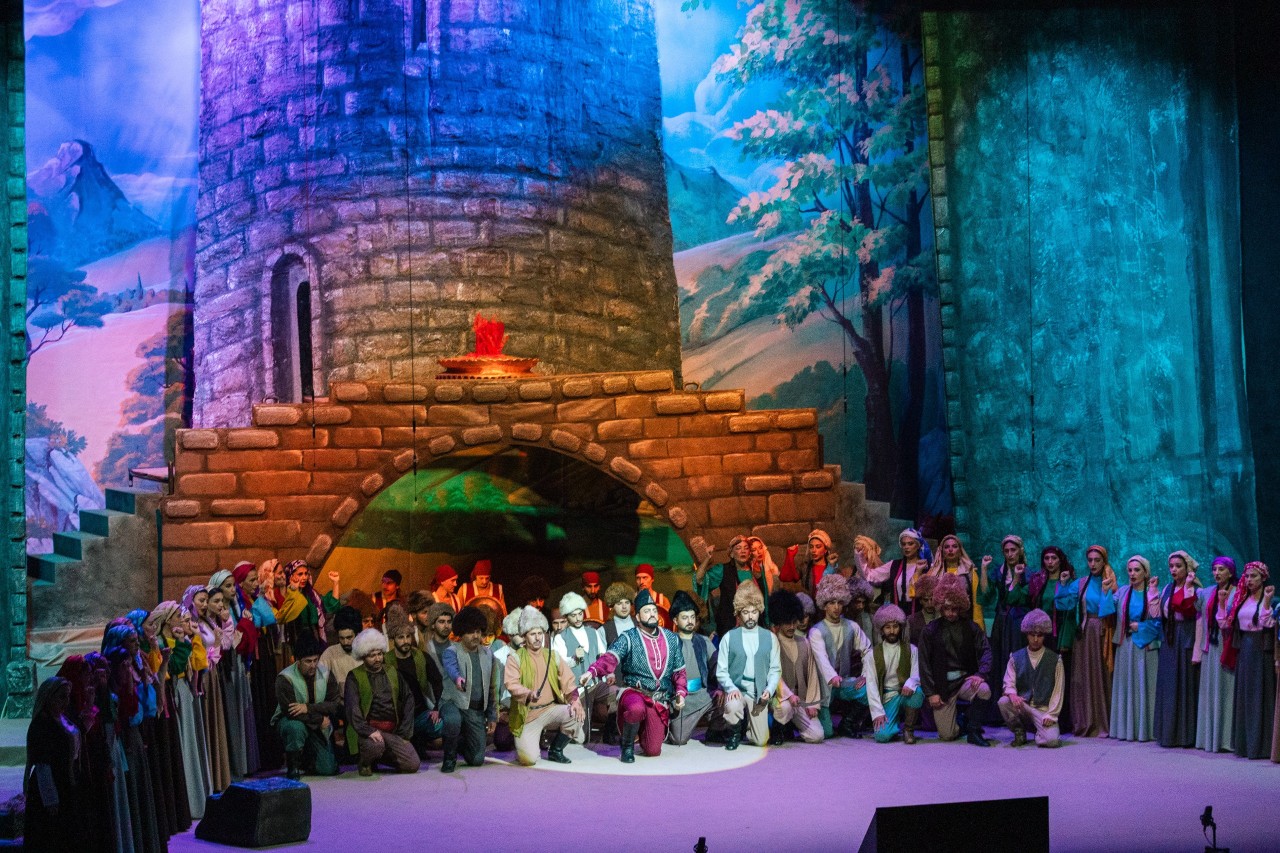 Üzeyir Hacıbəyli festivalının təntənəli bağlanış mərasimi keçirilib - FOTOLAR