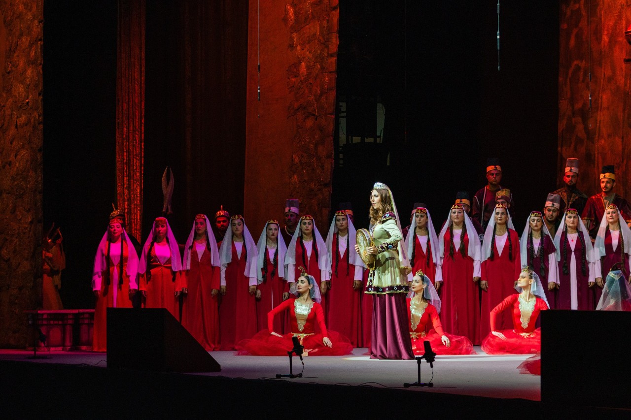 Üzeyir Hacıbəyli festivalının təntənəli bağlanış mərasimi keçirilib - FOTOLAR
