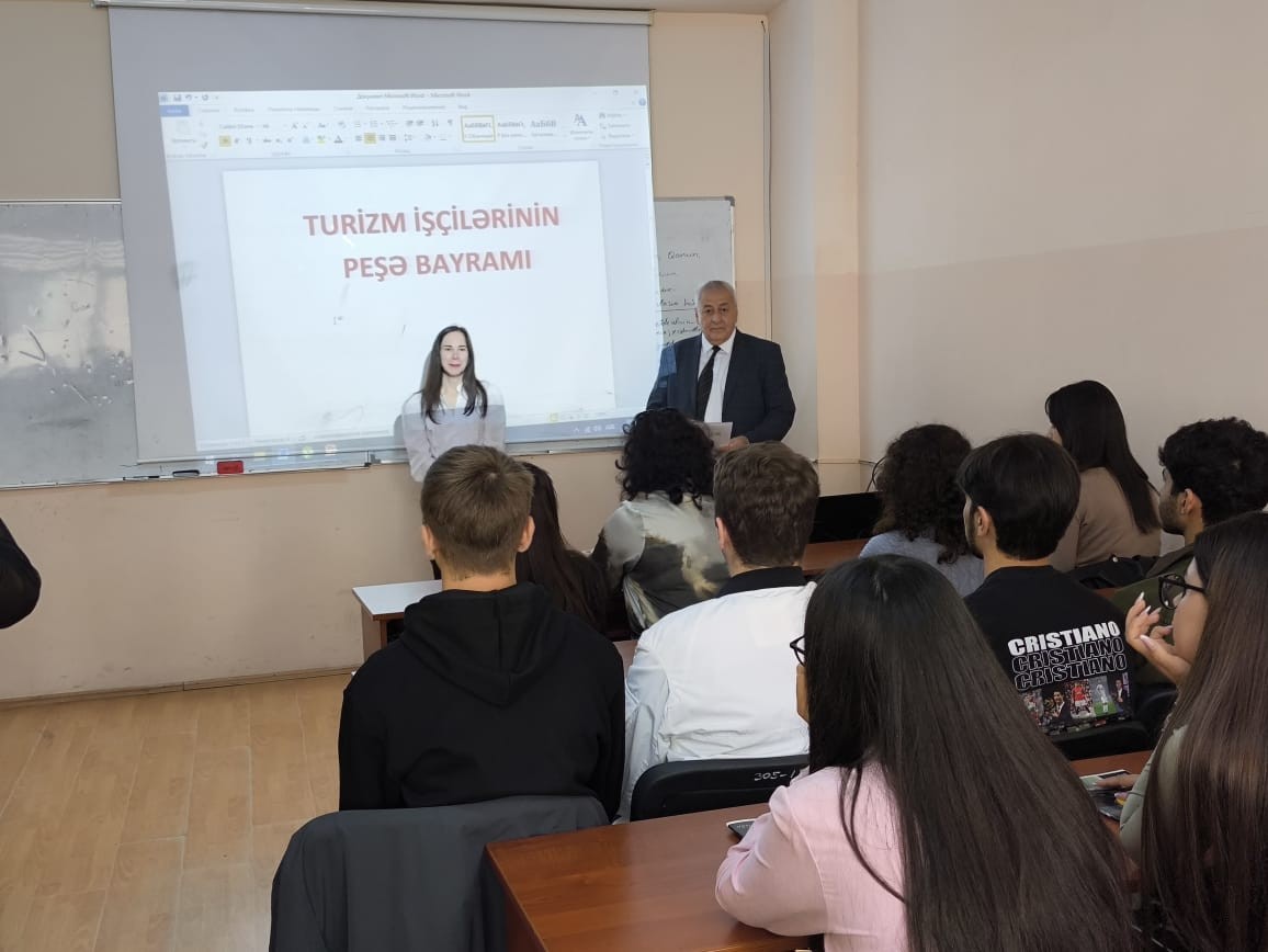 ATMU-da “Turizm işçiləri günü” qeyd olunub - FOTOLAR