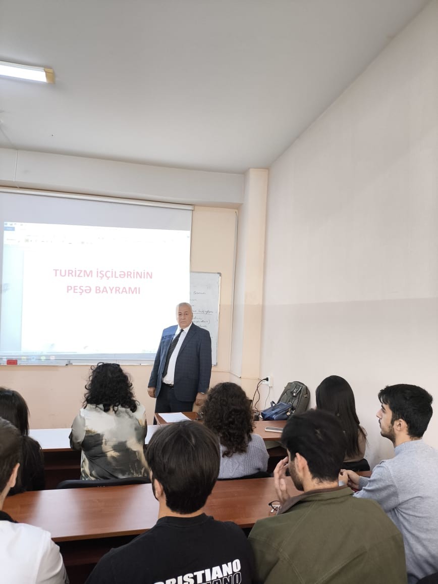 ATMU-da “Turizm işçiləri günü” qeyd olunub - FOTOLAR