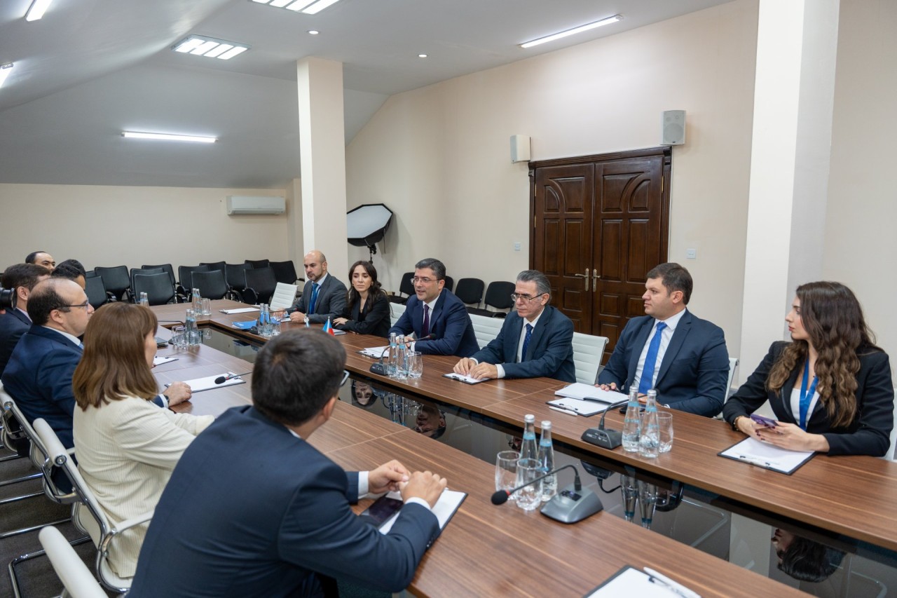 MEDİA-da Özbəkistan nümayəndə heyəti ilə görüş keçirilib - FOTOLAR