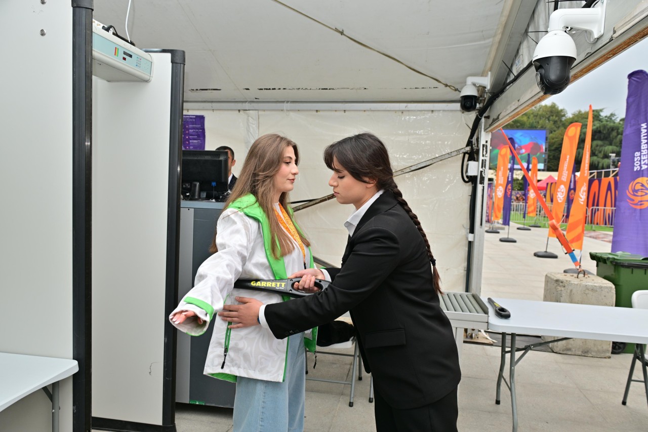 III MDB Oyunlarında DİN əməkdaşları fasiləsiz xidmət aparır - VİDEO