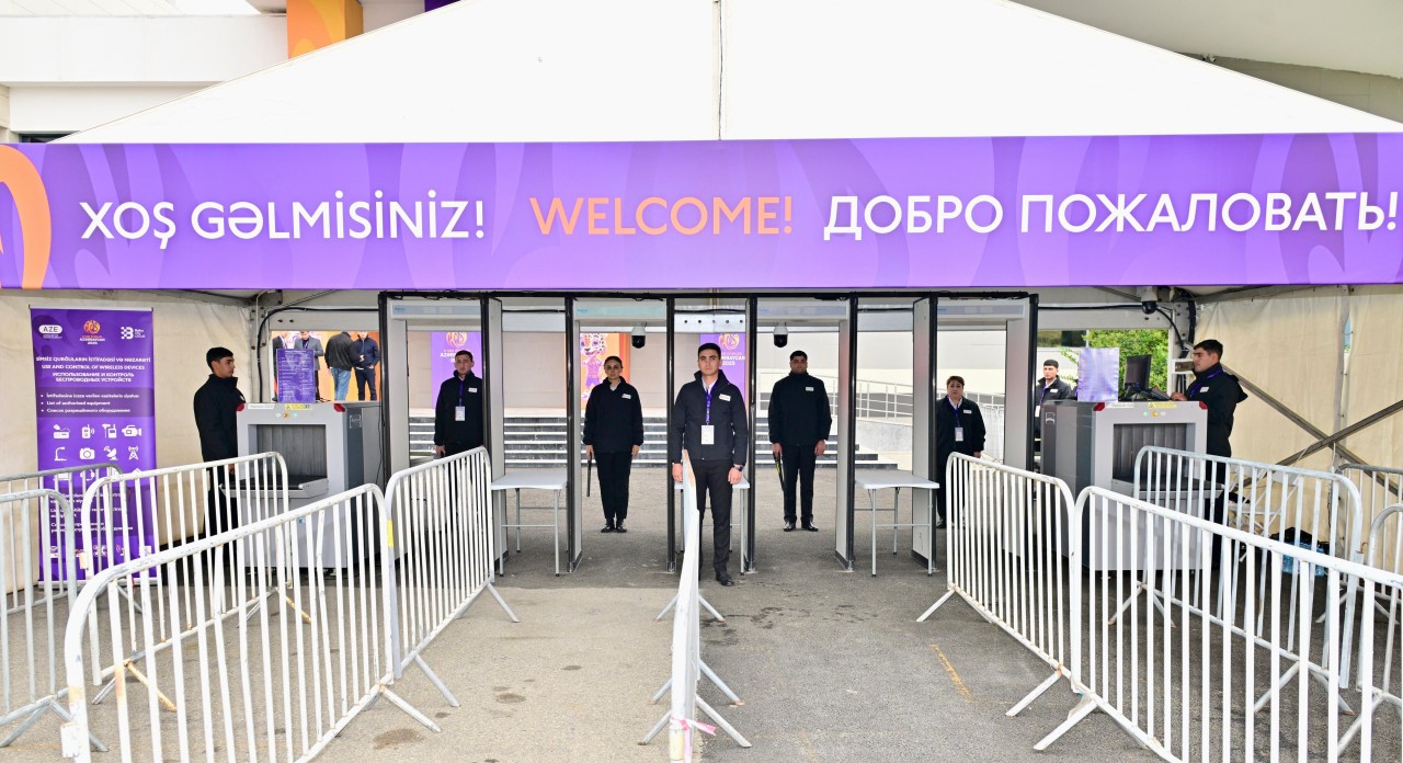 III MDB Oyunlarında DİN əməkdaşları fasiləsiz xidmət aparır - VİDEO