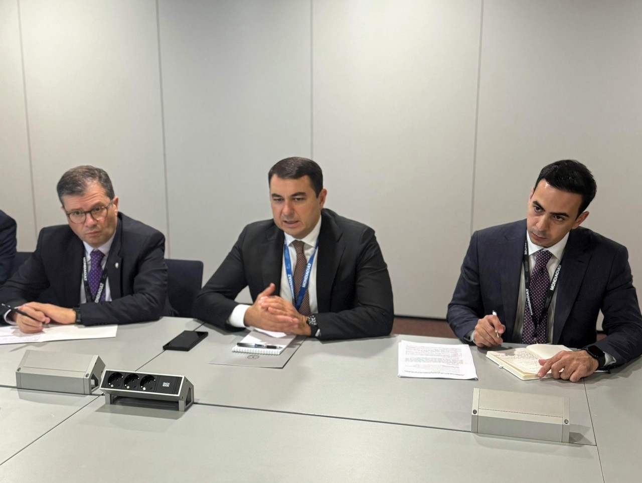 Nazir daha bir görüş keçirdi - FOTOLAR