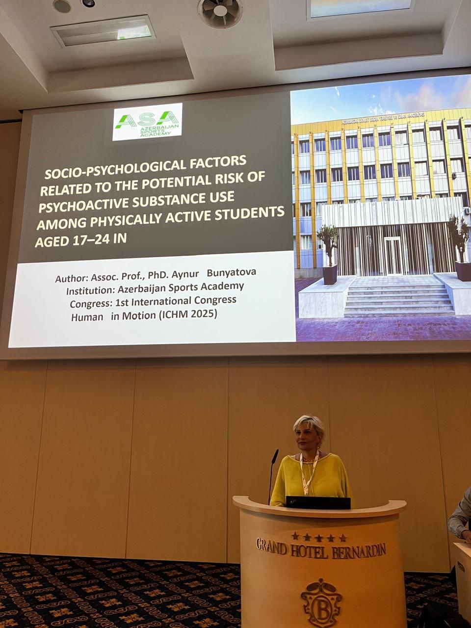 ASA nümayəndələri “Human in Motion” konqresində çıxışlar ediblər - FOTOLAR