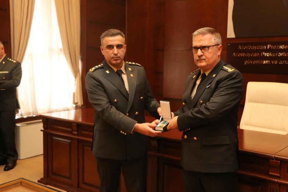 Hərbi Prokurorluq işçilərinin peşə bayramı qeyd olundu - FOTOLAR