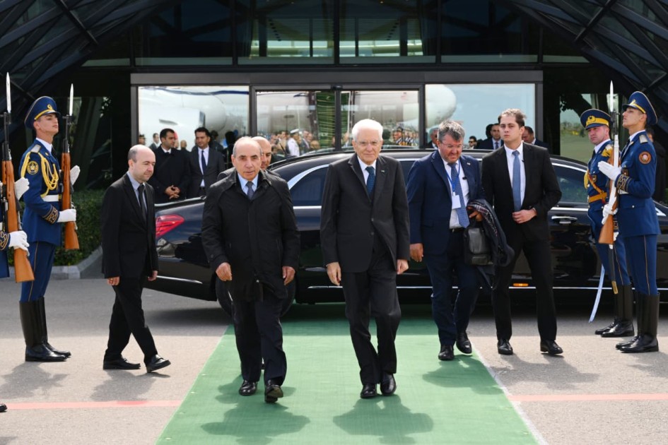 İtaliya Prezidentinin Azərbaycana səfəri başa çatdı (FOTO)