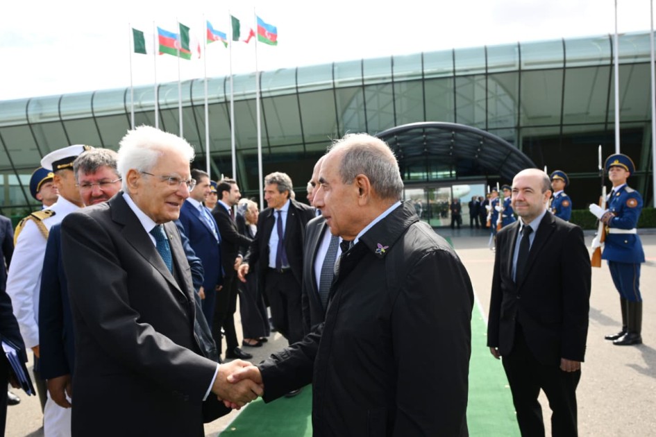 İtaliya Prezidentinin Azərbaycana səfəri başa çatdı (FOTO)
