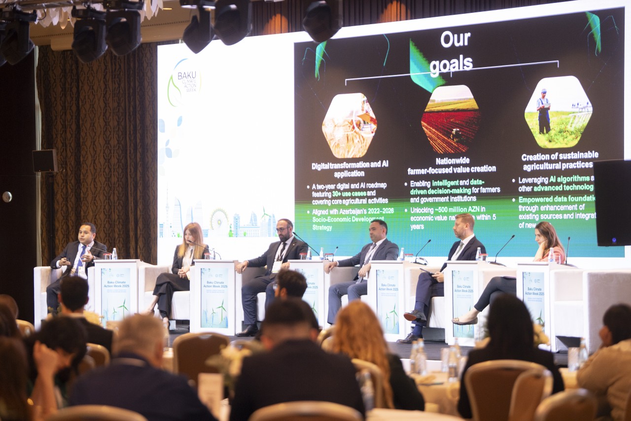 Nazir iqlim dayanıqlığının gücləndirilməsi məsələsindən danışdı - FOTOLAR