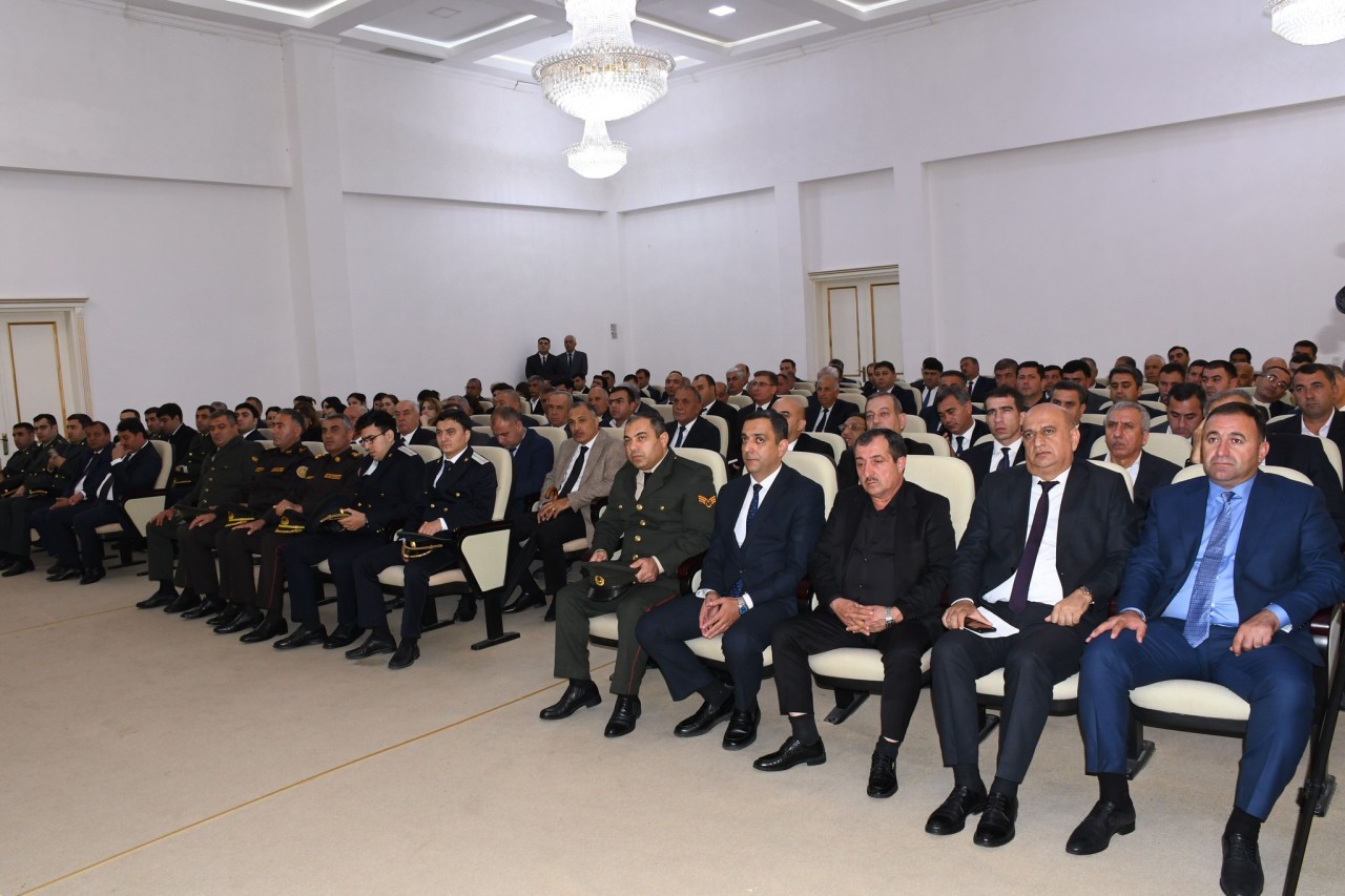 Ağdamda prokurorluq işçilərinin peşə bayramı qeyd olunub - FOTOLAR