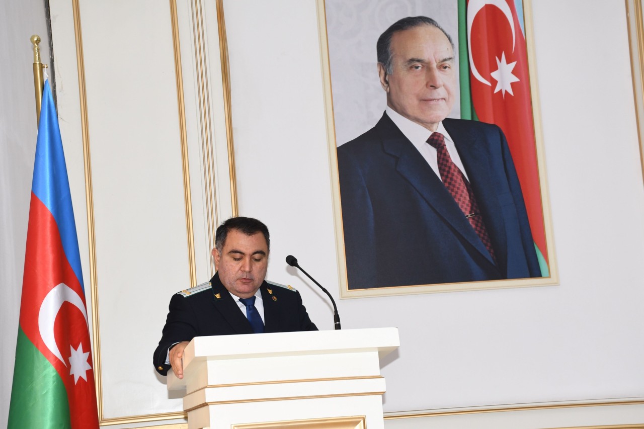 Ağdamda prokurorluq işçilərinin peşə bayramı qeyd olunub - FOTOLAR