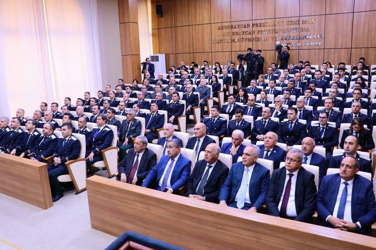 Prokurorluğun yaradılmasının 107-ci ildönümü münasibətilə tədbir keçirildi - FOTOLAR