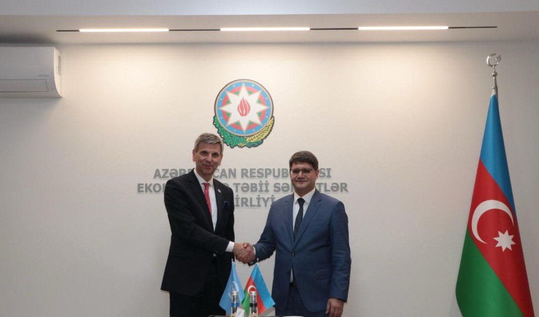 ETSN və FAO arasında ətraf mühit məsələləri müzakirə olundu - FOTOLAR
