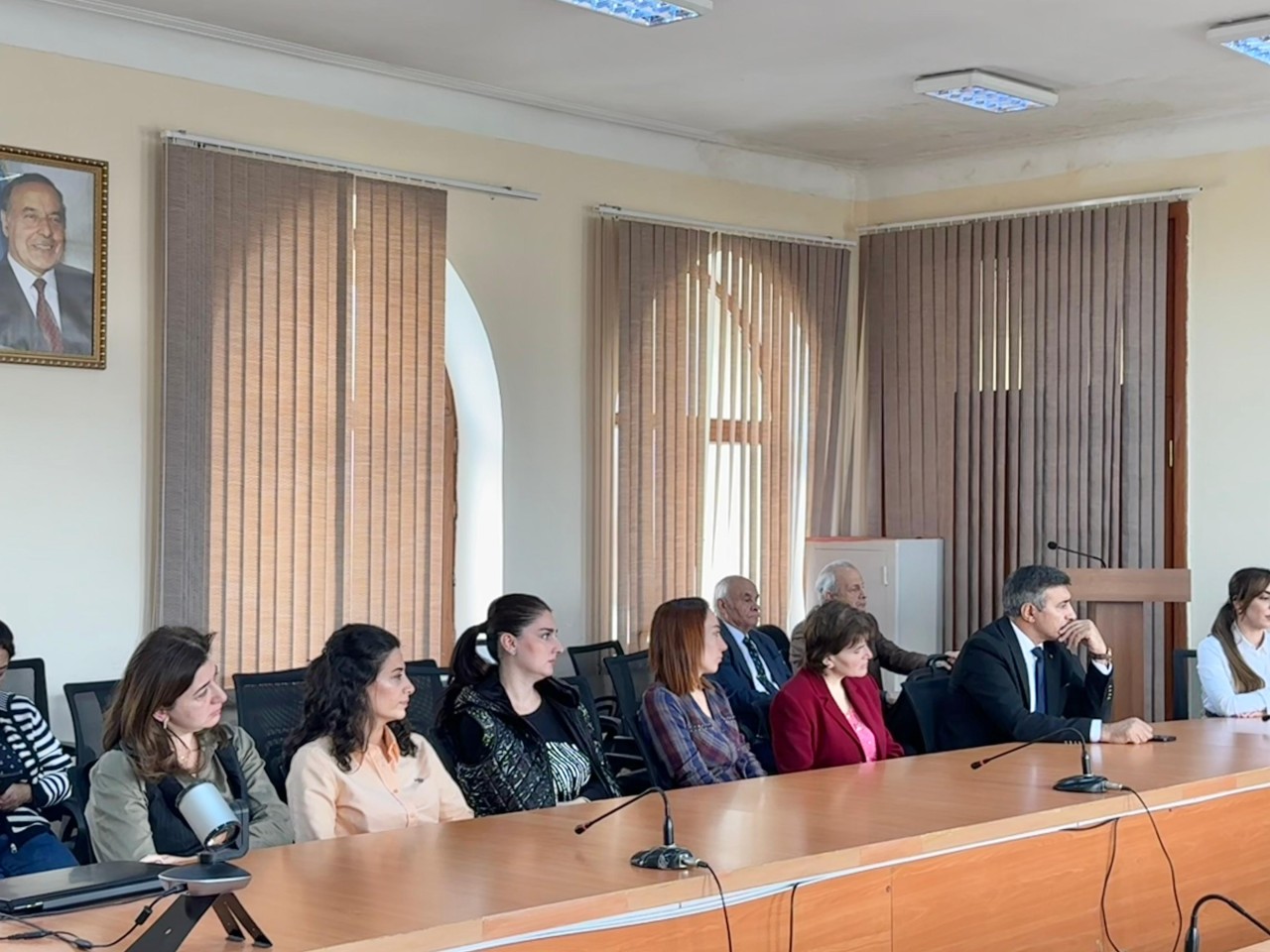 “İkinci Qarabağ müharibəsində qələbə və Azərbaycançılıq ideologiyası” mövzusunda tədbir keçirilib - FOTOLAR