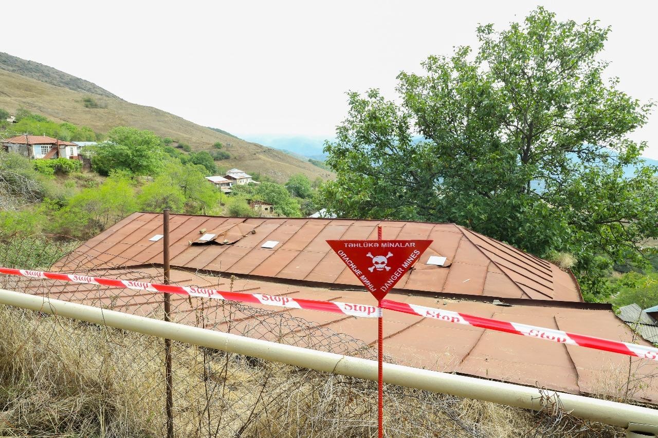 Şuşada evdən tələ qurğusu aşkarlandı - FOTOLAR