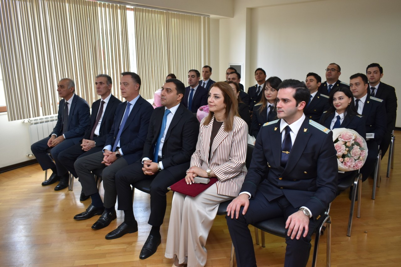 Yasamalda prokurorluq işçilərinin peşə bayramı qeyd olunub - FOTOLAR