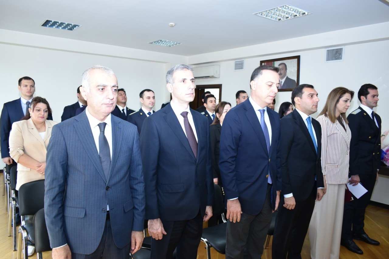 Yasamalda prokurorluq işçilərinin peşə bayramı qeyd olunub - FOTOLAR