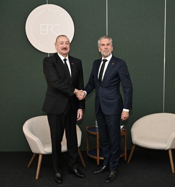 İlham Əliyev Dik Şuf ilə görüşdü - FOTOLAR (YENİLƏNİB)