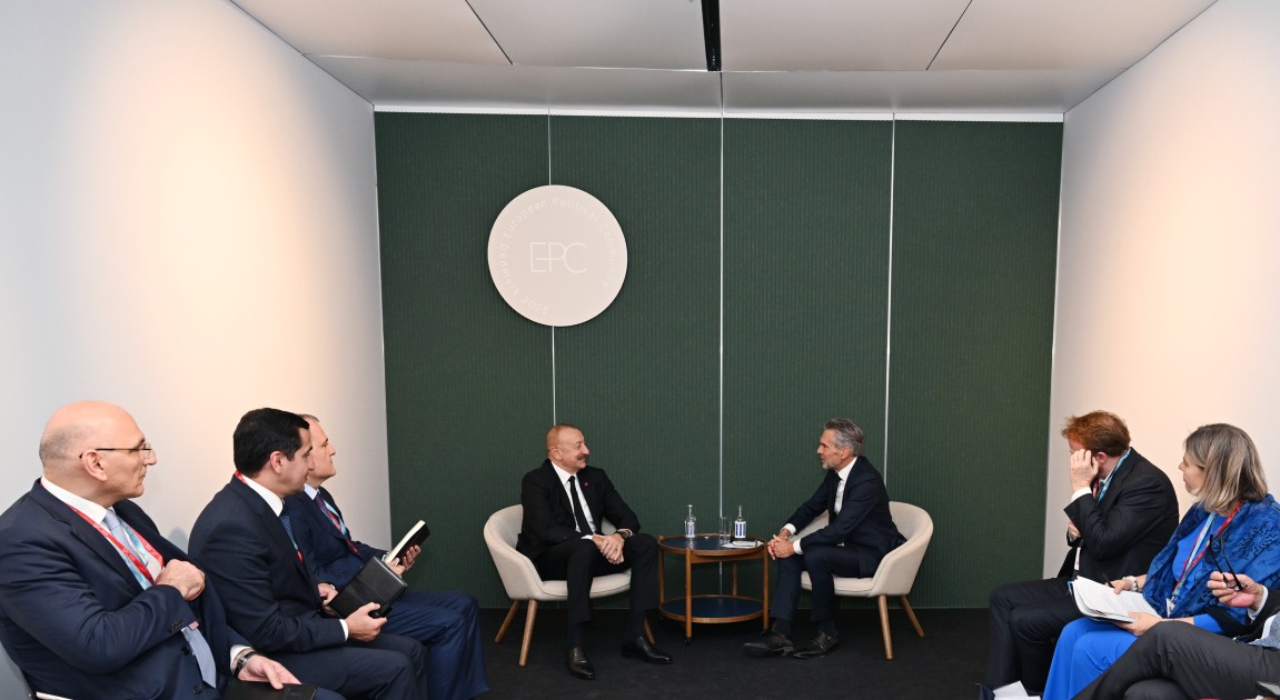 İlham Əliyev Dik Şuf ilə görüşdü - FOTOLAR (YENİLƏNİB)