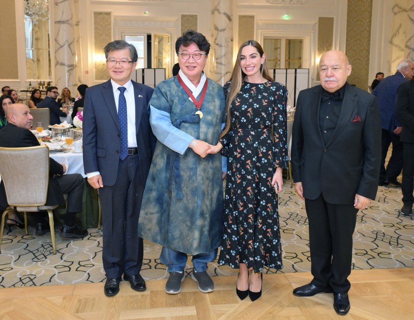 Arzu Əliyeva VII Bakı Beynəlxalq Memarlıq Müsabiqəsinin tədbirində - FOTOLAR