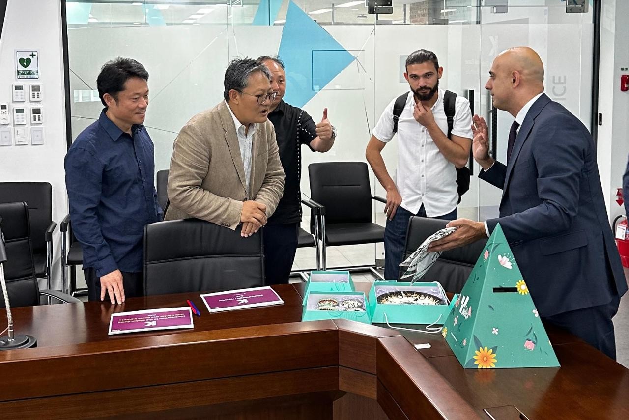 Yaradıcı Mərkəzin nümayəndə heyəti Cənubi Koreyada olub - FOTOLAR