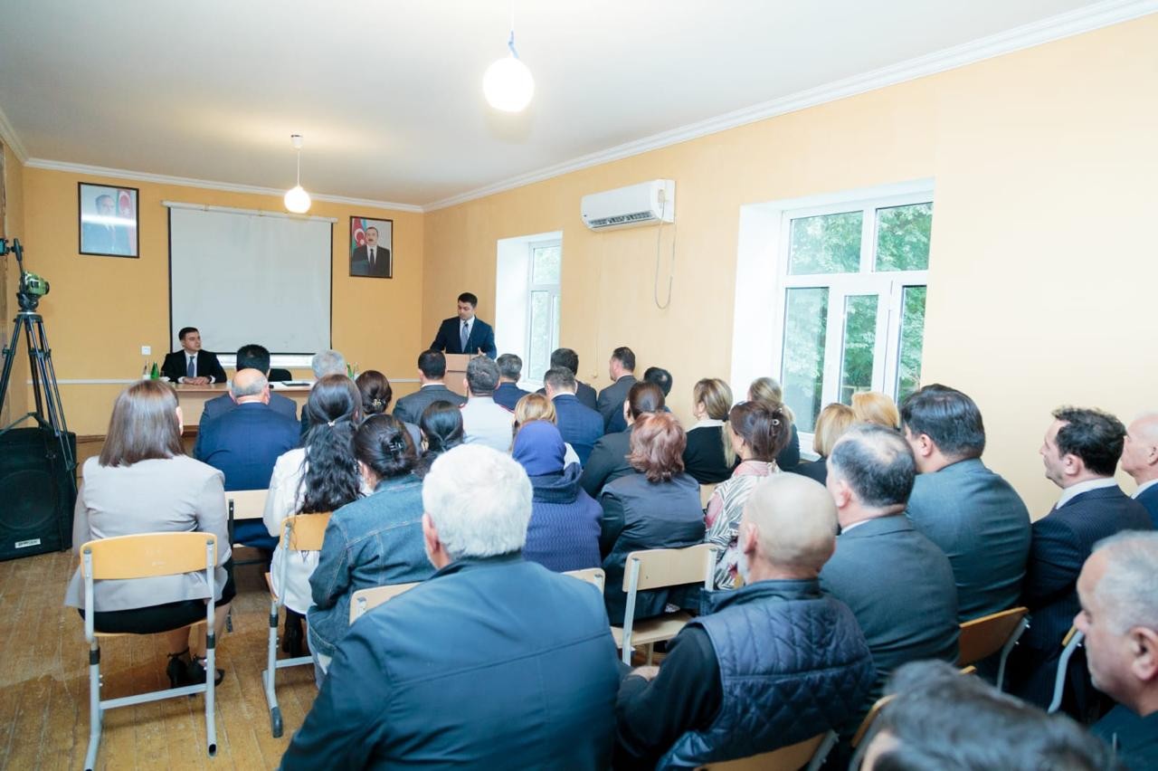 Neftçalanın icra başçısı səyyar görüş keçirib - FOTOLAR