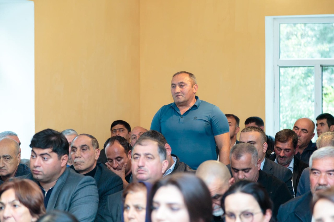 Neftçalanın icra başçısı səyyar görüş keçirib - FOTOLAR