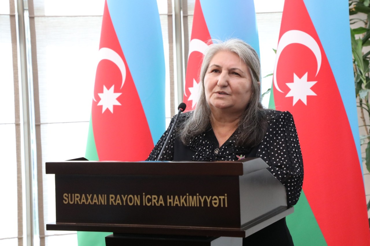 Suraxanıda Beynəlxalq Müəllimlər Günü qeyd edilib - FOTOLAR