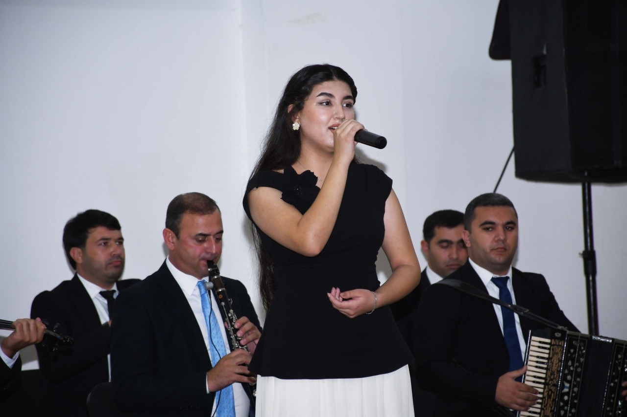 Ağdamda 5 oktyabrla bağlı tədbir keçirilib - FOTOLAR