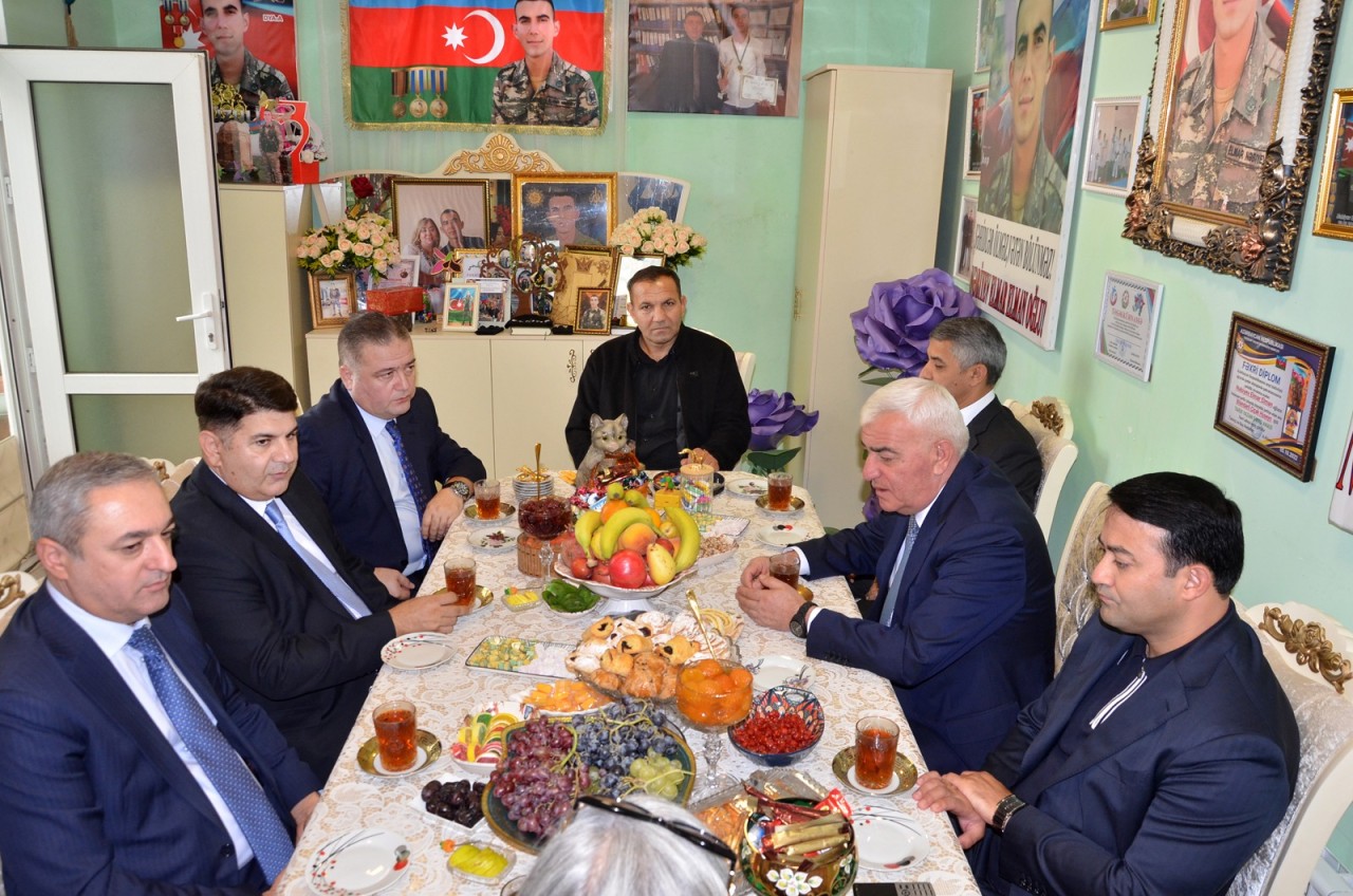 Pirallahıda Vətən müharibəsi şəhidinin xatirəsi anıldı - FOTOLAR