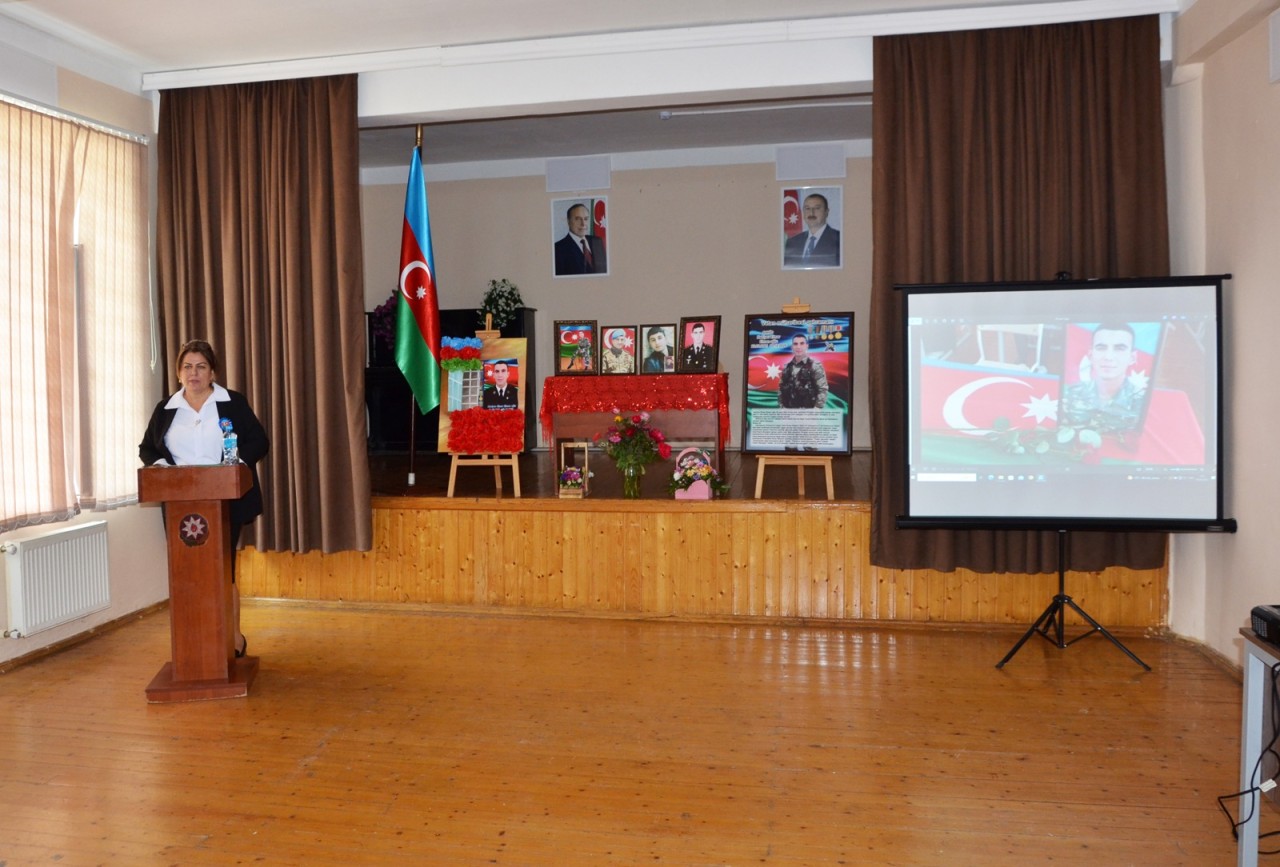 Pirallahıda Vətən müharibəsi şəhidinin xatirəsi anıldı - FOTOLAR