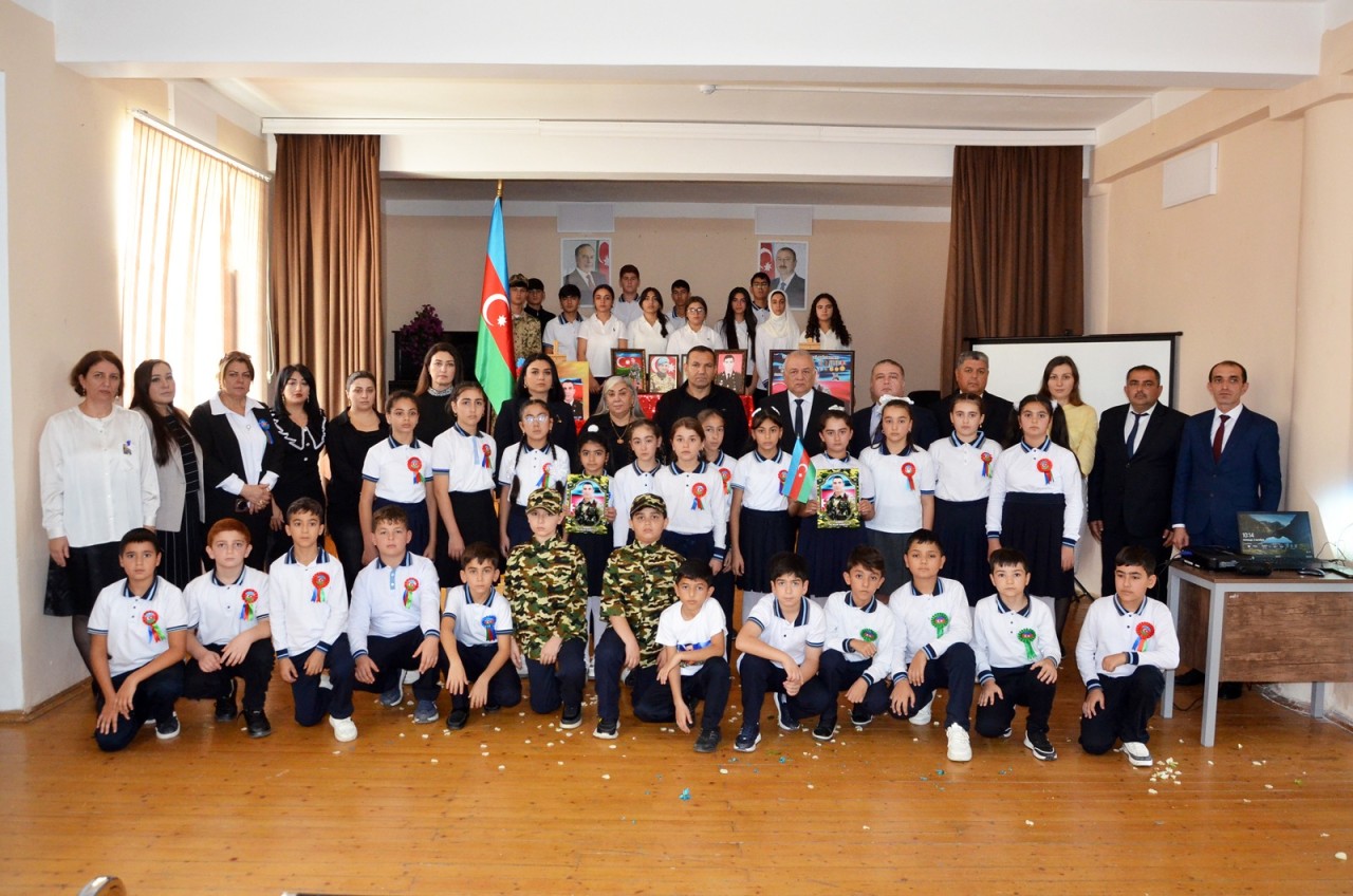 Pirallahıda Vətən müharibəsi şəhidinin xatirəsi anıldı - FOTOLAR