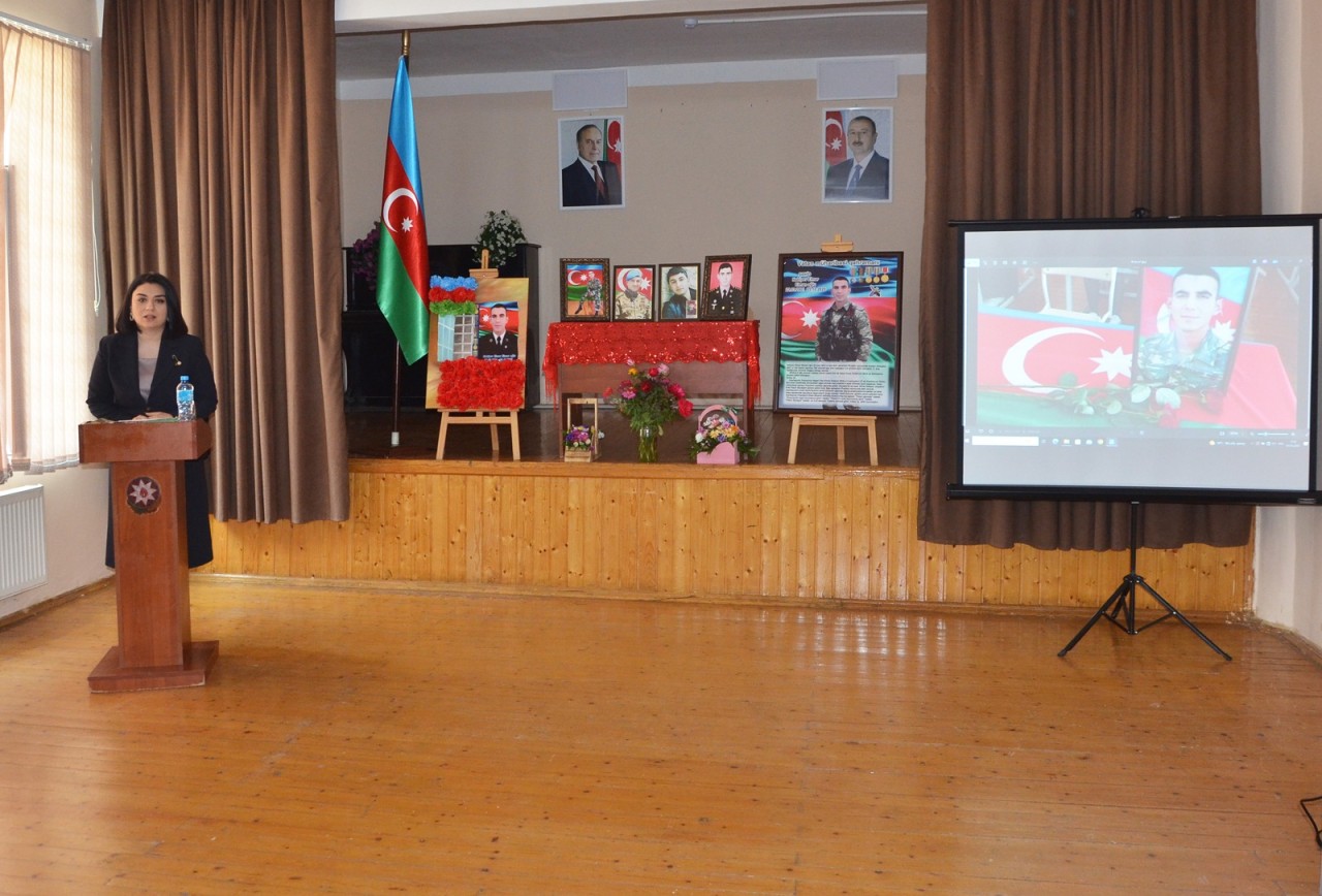 Pirallahıda Vətən müharibəsi şəhidinin xatirəsi anıldı - FOTOLAR