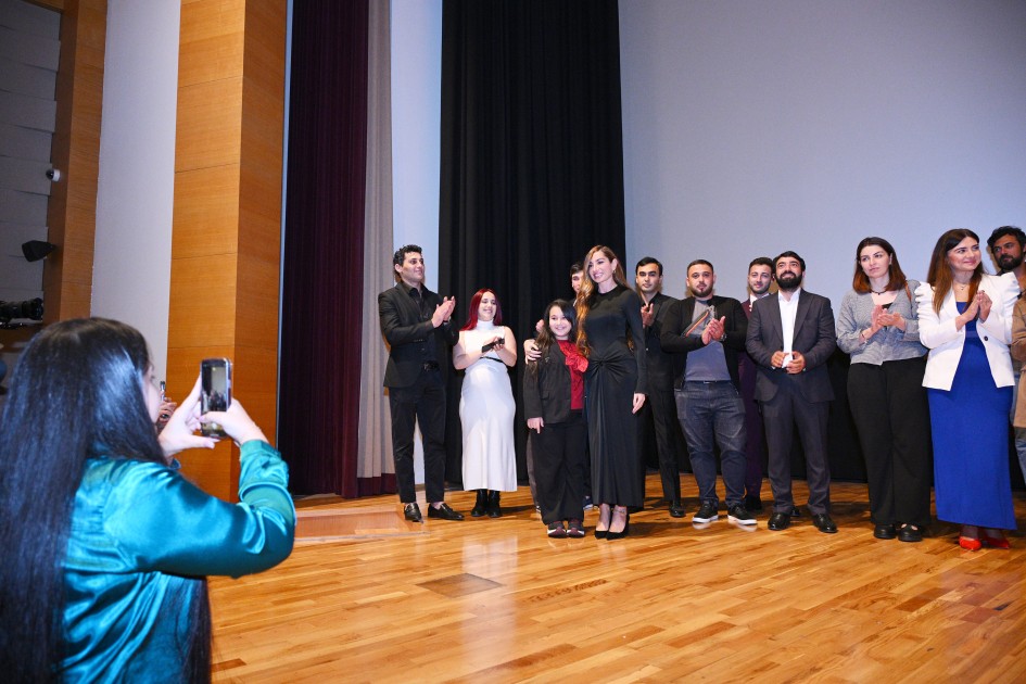 Arzu Əliyeva “Tağıyev: Sona” bədii filminin təqdimatında - FOTOLAR