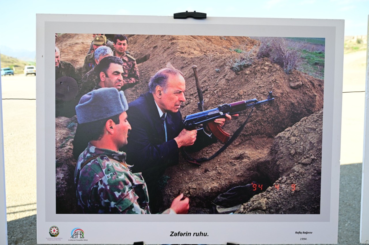 Cəbrayılda "Qarabağ – obyektivdən tarixə" adlı fotosərgi açıldı - FOTOLAR