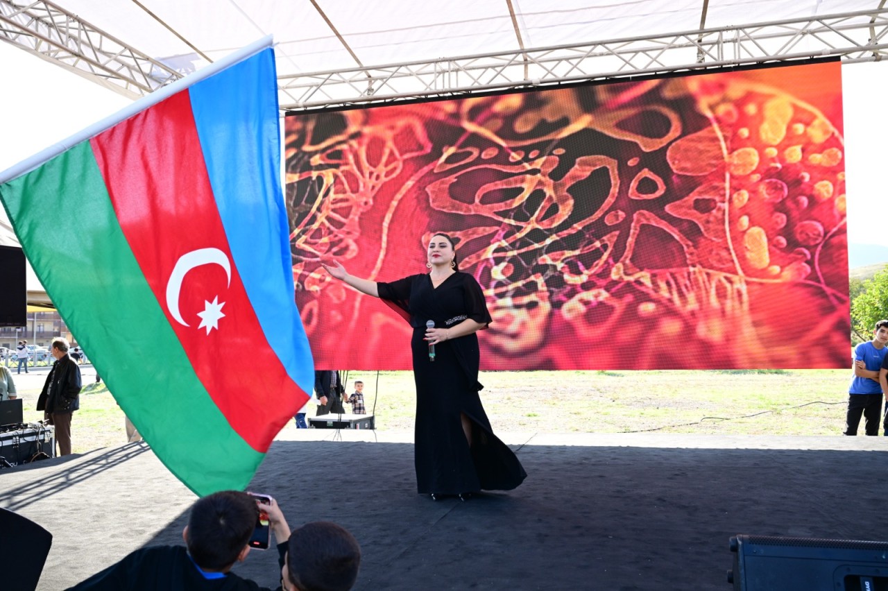 Cəbrayılda təntənəli konsert oldu - FOTOLAR